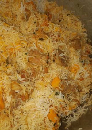 A picture of BEEF BIRYANI ♥️.