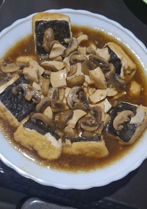 Foto resep Tahu nori jamur ala chinese resto