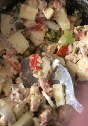 A picture of Apple Salad.