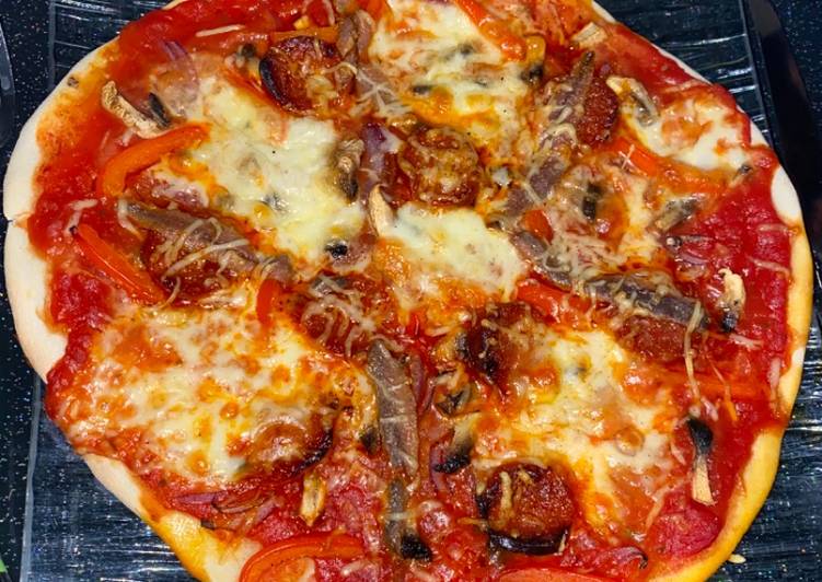 Recette De Pizza 🍕 style sicilienne 🇮🇹