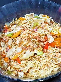 Foto resep Mie Goreng Nyemek Sayuran