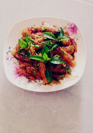 Hình của món Bánh gạo cay Hàn Quốc.