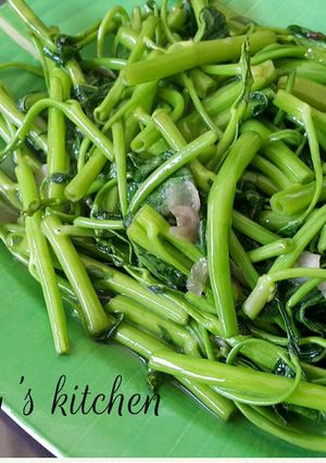 Foto resep Ca Kangkung Polos