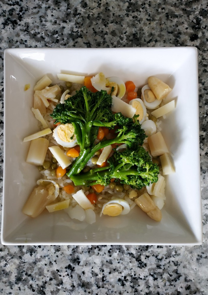 Una foto de Ensalada de arroz