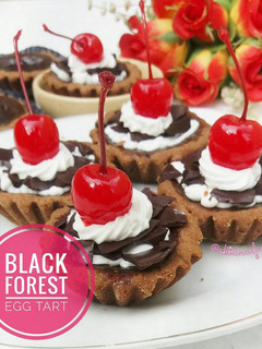 Foto resep Black Forest Egg Tart