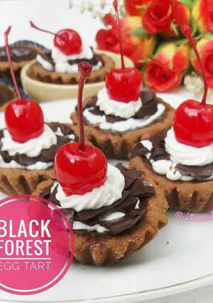 Foto resep Black Forest Egg Tart