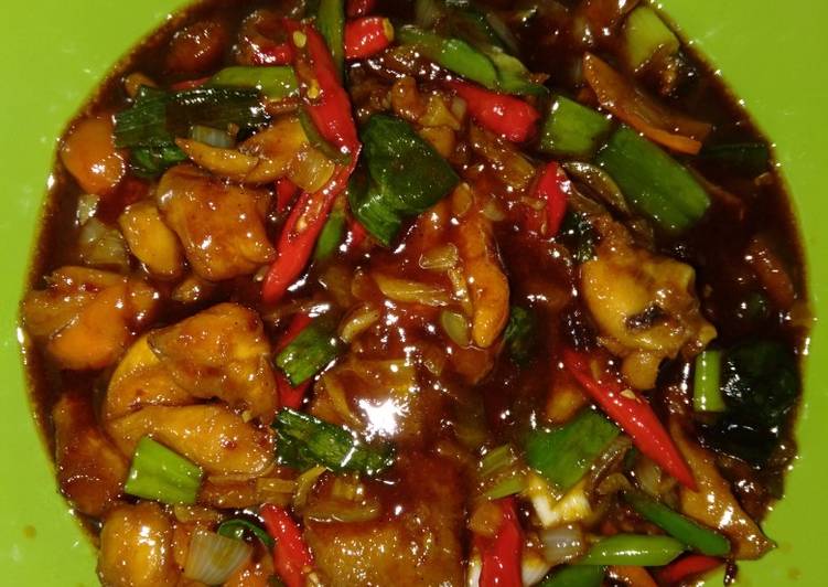 Langkah Mudah untuk Menyiapkan 63. Chicken Kungpao by Uliz Kirei yang Lezat