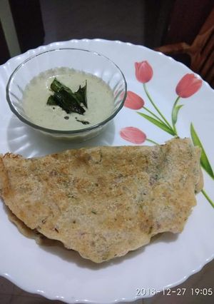 A picture of Oats chilla.