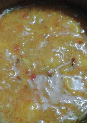 A picture of Yello Mung Dal.