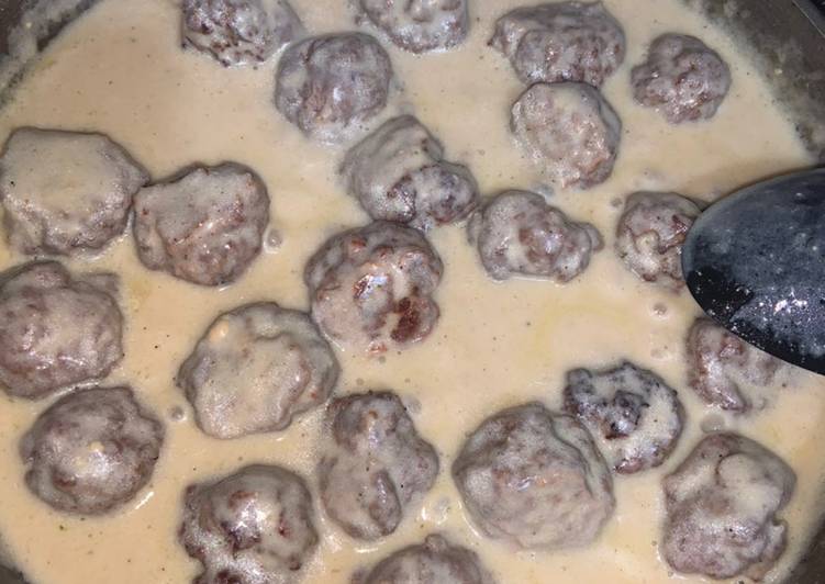 Recipe of Super Quick Homemade Swedish meat balls