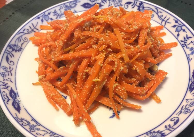 Japanese Carrot Fry with fish egg