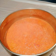 Carrot and Pumpkin Creamy Soup A picture of Carrot and Pumpkin Creamy Soup.
