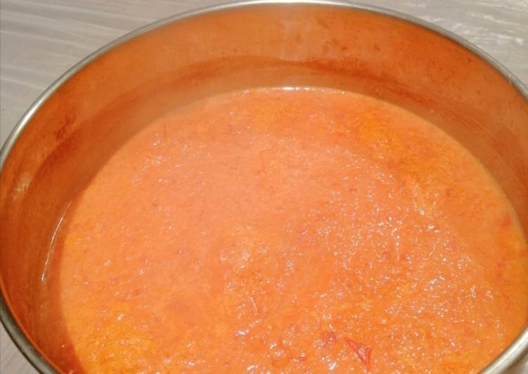 Recipe of Award-winning Carrot and Pumpkin Creamy Soup