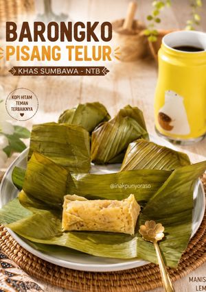 Foto resep Barongko Pisang Telur Khas Sumbawa NTB