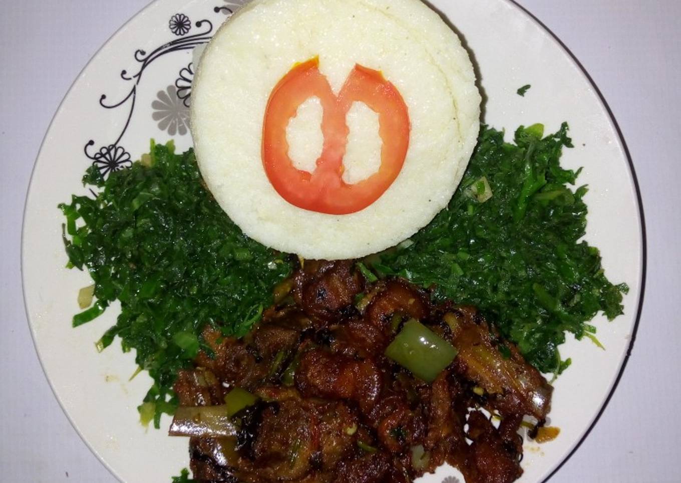 Fried pork
