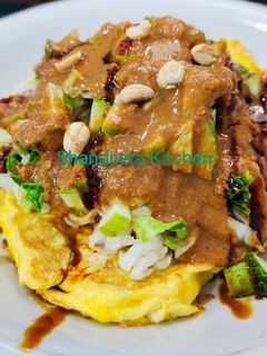 Foto resep Tahu Telor Bumbu Kacang Petis