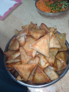 صورة لوصفة سمبوسه باللحمه المفرومه 😋