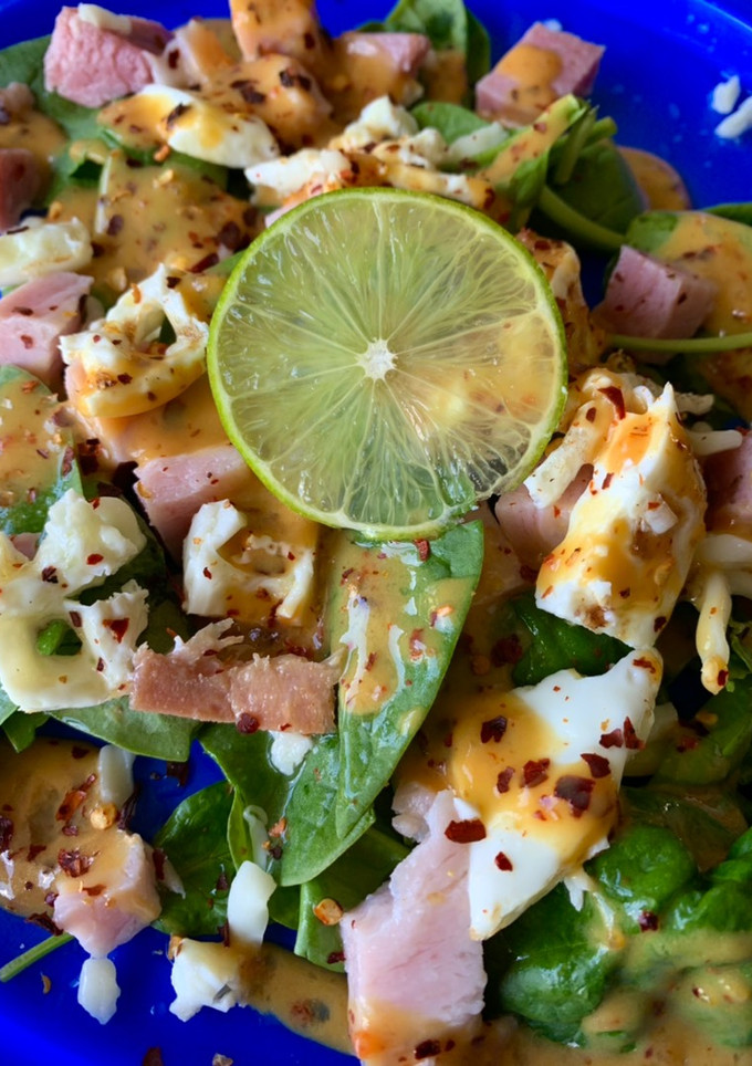 Una foto de Ensalada 🥗 rápida y fit