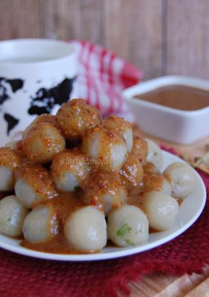 Foto resep Cilok Saos Kacang