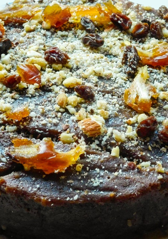 பழங்கள் நட்கள் கேக் (ப்ரூட்டி நட்டி கேக்) (tutty fruity cake recipe in Tamil) செய்முறை முக்கிய புகைப்படம்