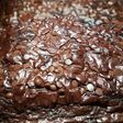 Brownies panggang shinny crust