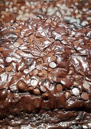 Foto resep Brownies panggang shinny crust