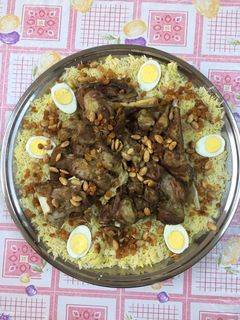 صورة لوصفة مندي لحم بقدر الضغط