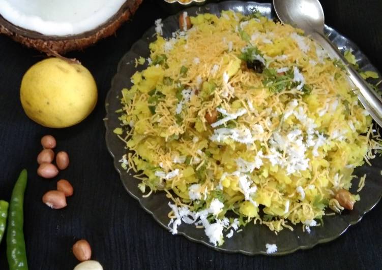Step-by-Step Guide to Prepare Any-night-of-the-week Kande pohe