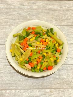 Foto resep Tumis Labu Siam with mixed vegetables