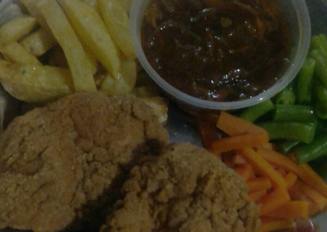 STEAK AYAM simpel