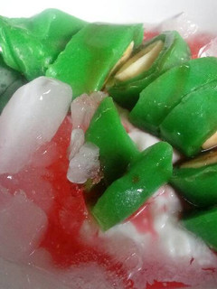 Foto resep Es Pisang Ijo (kulit dadar)