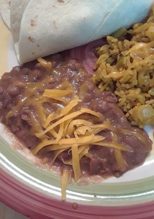A picture of Refried Beans - Slow Cooker.