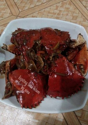 Foto resep Kepiting lada hitam