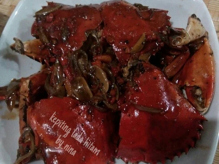 Langkah Gampang Membuat Resep Kepiting lada hitam yang  Bikin Ketagihan Anti Ribet, Bikin Ngiler