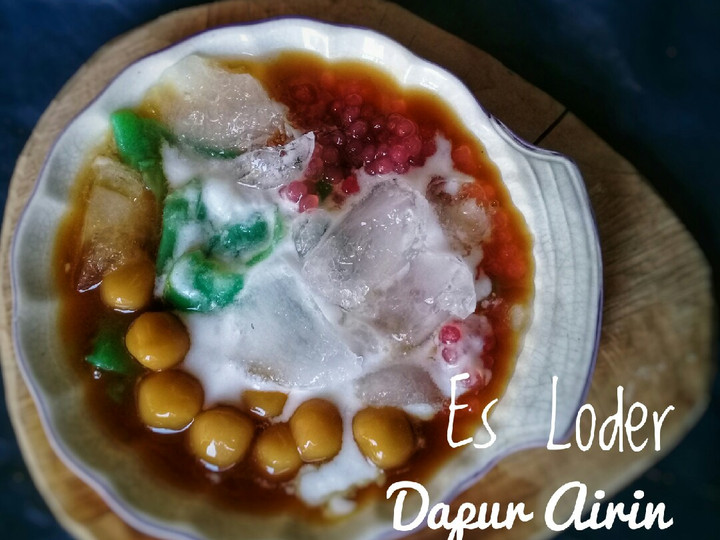 Resep Es Loder / Es Bubur Sumsum / Es Bubur Jodo Istimewa