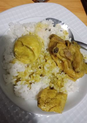 Foto resep Kari ayam bumbu halus mudah