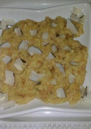 A picture of Bread ka halwa.