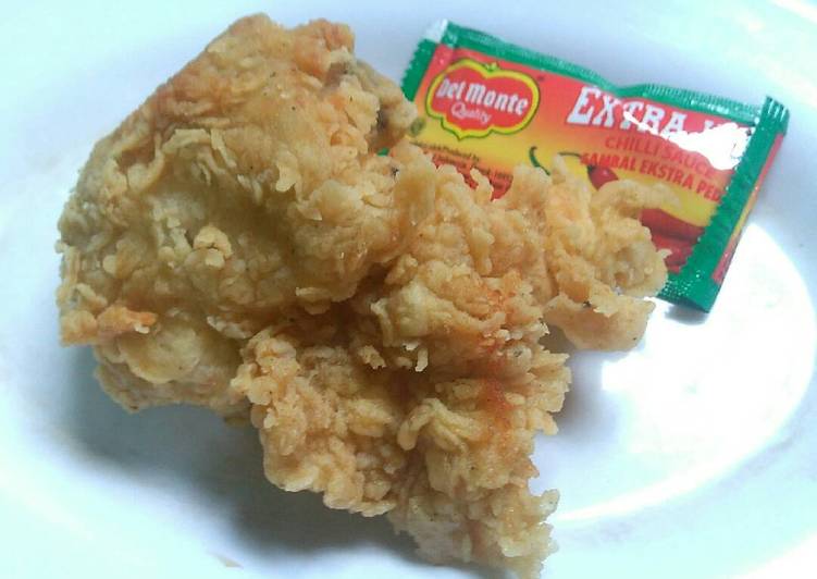 Tepung ayam crispy (resep baru)