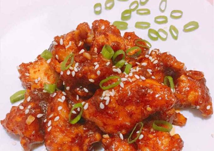 Korean Spicy Fried Chicken