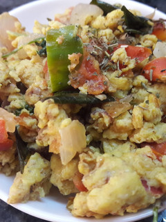 A picture of Egg Bhurji.