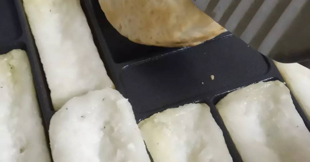 Resep Kue bandros (kue pancong) oleh Ie - Cookpad