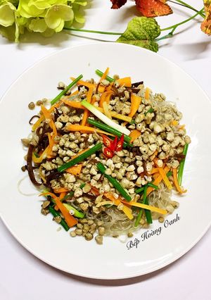 Hình của món Miến Xào Hến.