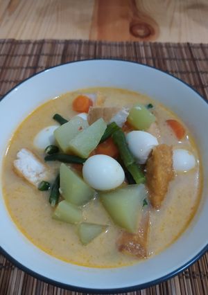 Foto resep Sayur Tahu Santan