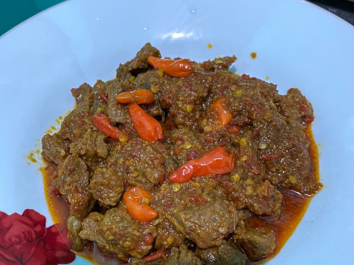 Resep Oseng mercon daging sapi Ekonomis