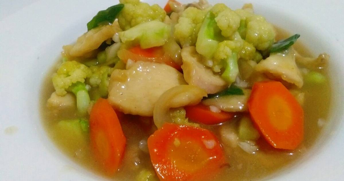 Resep Capcay kuah kental ala chinese food oleh Kiki_Nomuyepo Cookpad