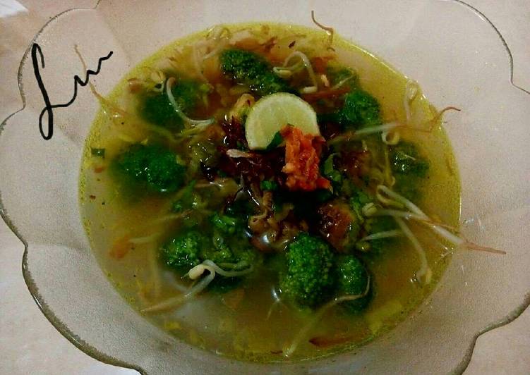 Soto Ayam (soto bening) alague