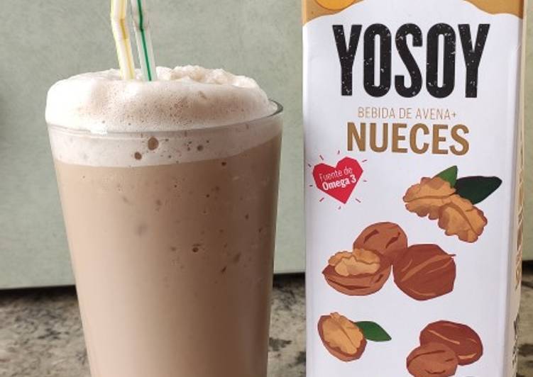 Frapeado de café. Sin azúcar, sin lactosa