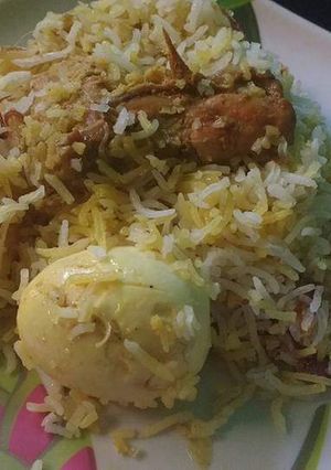 চিকেন এগ বিরিয়ানি রেসিপির প্রধান ছবি