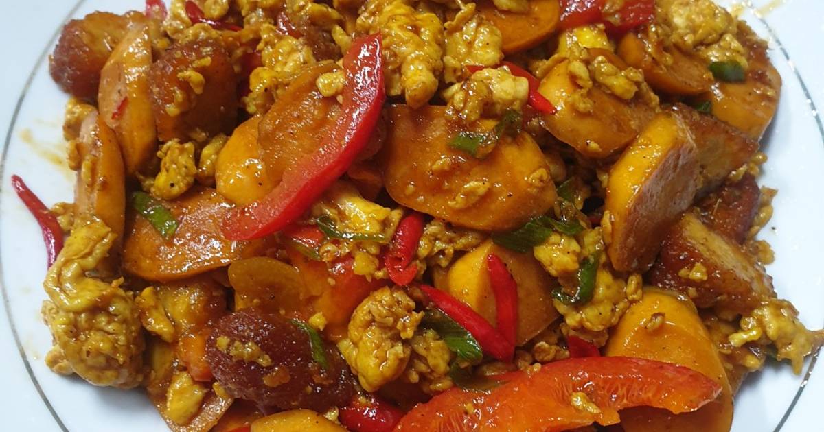 Resep Orak Arik Telur Sosis Dijamin Nikmat dan Mudah