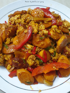 Foto resep Orak arik Telur sosis